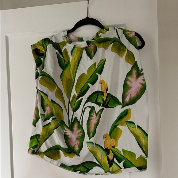 Farm Rio Palm Print Top - Picture 5 of 7